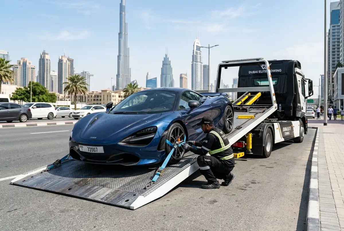Luxury & Sports Car Towing in Dubai